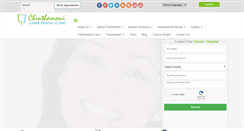 Desktop Screenshot of dentalimplantsindia.org